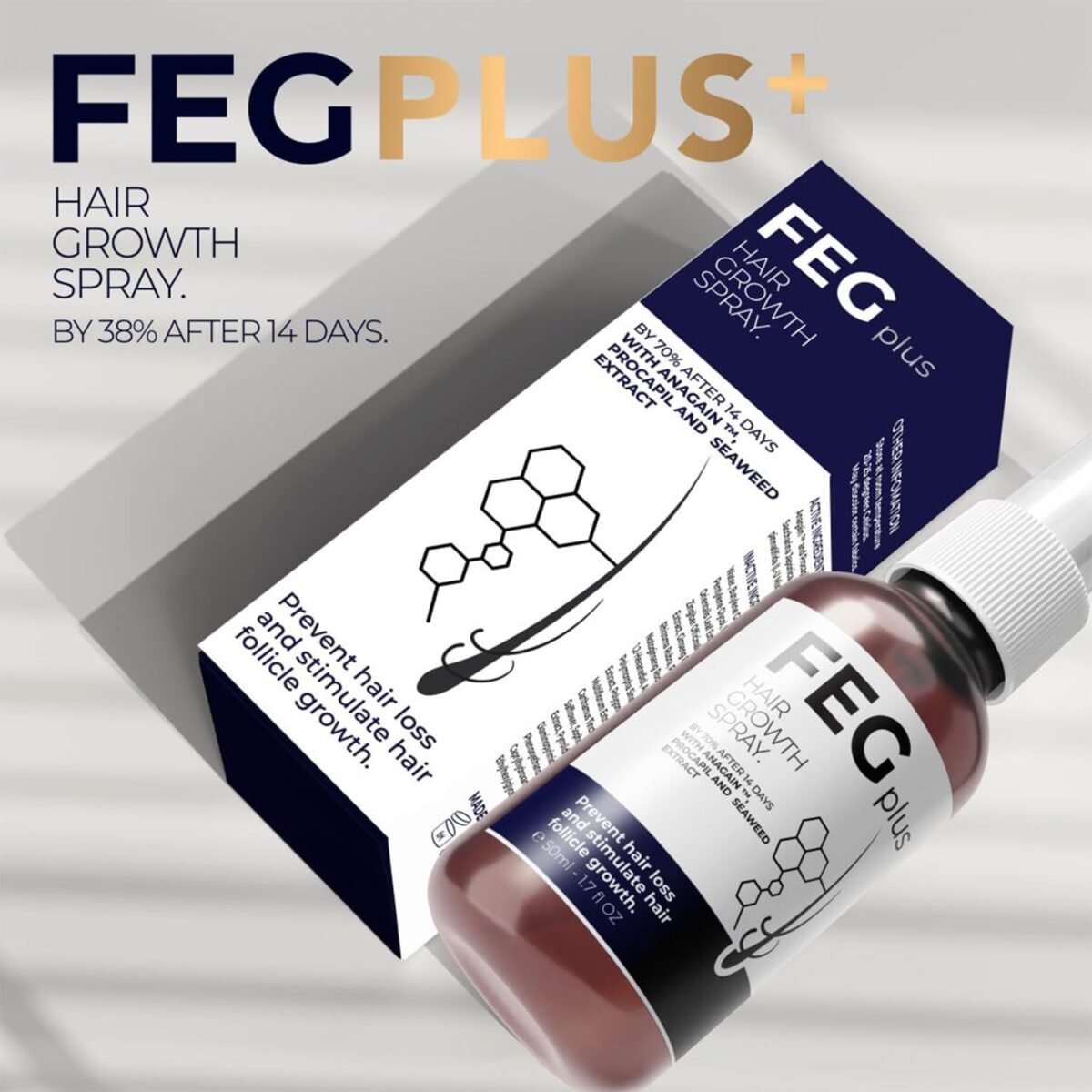 FEG Plus Hair & Scalp Spray — 50 ml