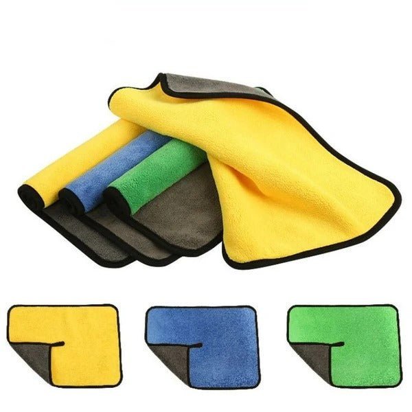Double-Sided Microfiber Cloths — 2-Pack
